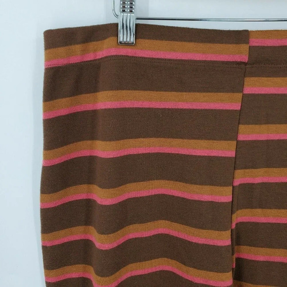 Urban Outfitters Women's Striped‎ Knit Kick Flare Pull On Pants Size 3X - Picture 3 of 12
